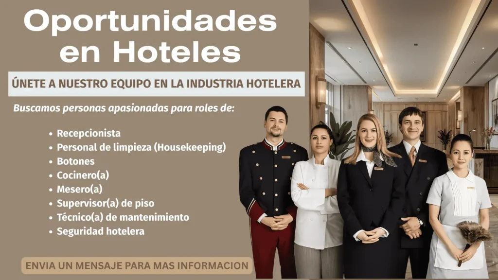 TRABAJO EN HOTELES